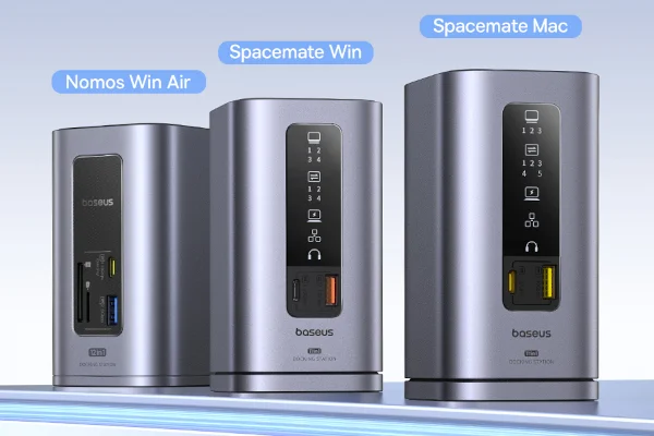 Baseus Spacemate 12 az 1-ben HUB: a fél irodát rákötheted 1