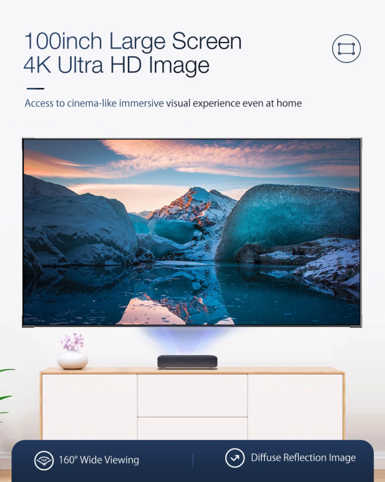 Ne szenvedj a fénnyel: itt a BlitzWolf BW-VS3 vetítővászon 3