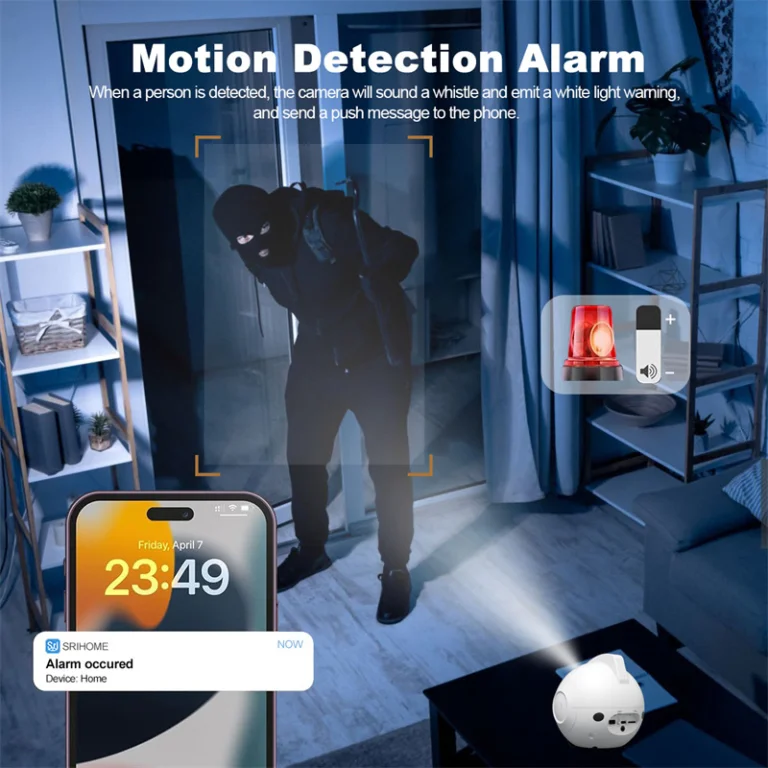 A SriHome DH013 több mint kamera, egy guruló játszótárs 5