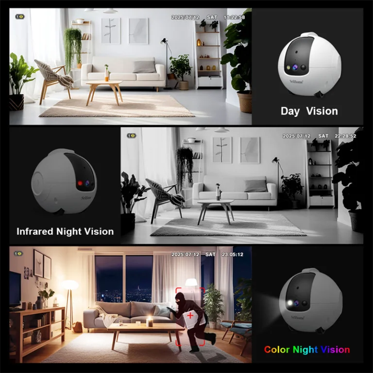 A SriHome DH013 több mint kamera, egy guruló játszótárs 10