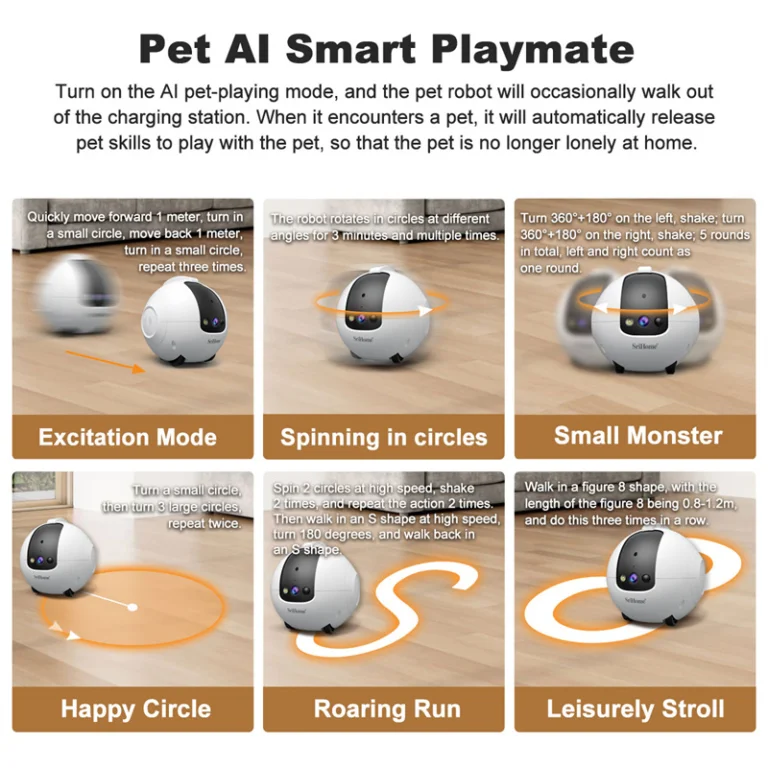 A SriHome DH013 több mint kamera, egy guruló játszótárs 13