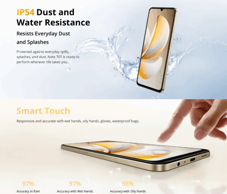 realme Note 70T okostelefon alapvető feladatokra 5