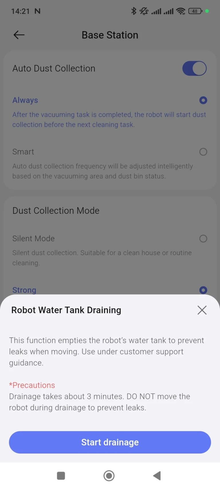 Narwal Flow önürítős robotporszívó teszt 18