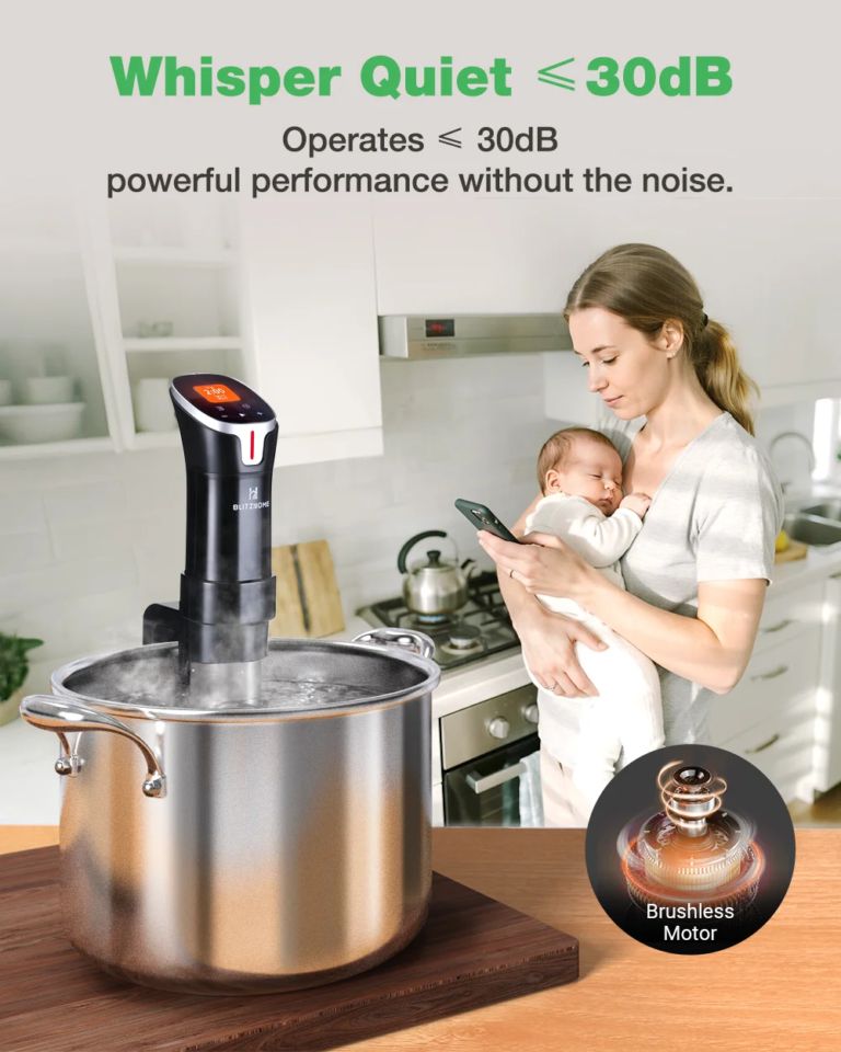 Szaftos hús, precíz hőfok, nulla stressz: BlitzHome SV2401 11