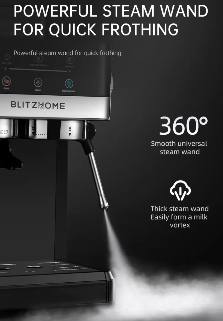 A BlitzHome CM5520 rendületlenül őröl és főz, télen-nyáron 10