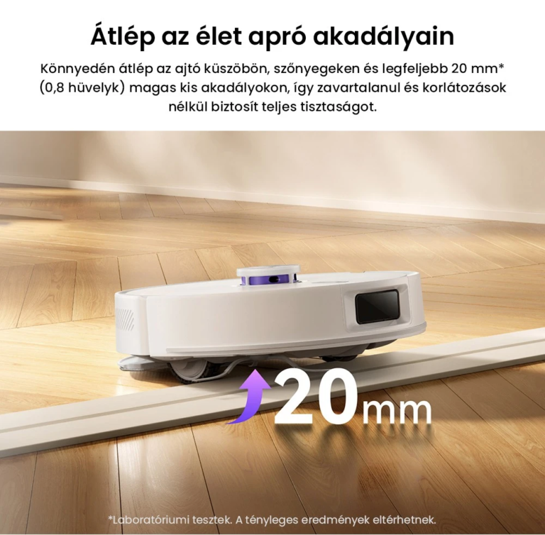 Narwal Freo S robotporszívó: felmos, szív, ürít, pihen 4