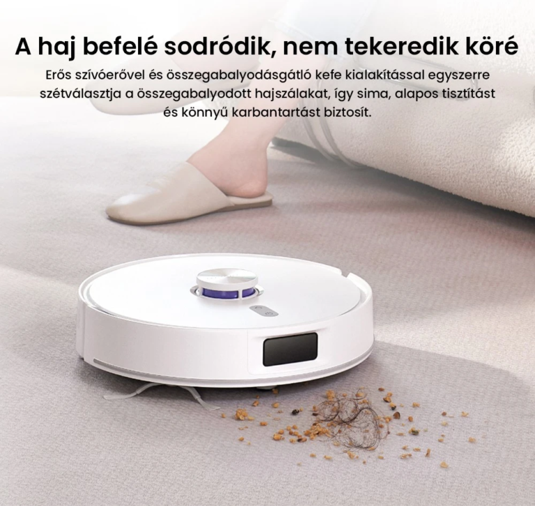 Narwal Freo S robotporszívó: felmos, szív, ürít, pihen 2