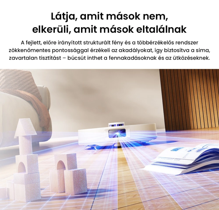 Narwal Freo S robotporszívó: felmos, szív, ürít, pihen 5