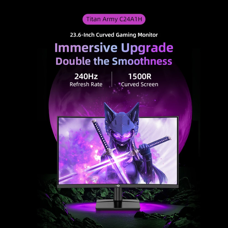 Titan Army C24A1H – Belépő a 240 Hz-es ívelt gamer ligába 16
