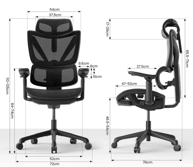Ergonómia felsőfokon: ACGAM CG-5245M forgószék 2