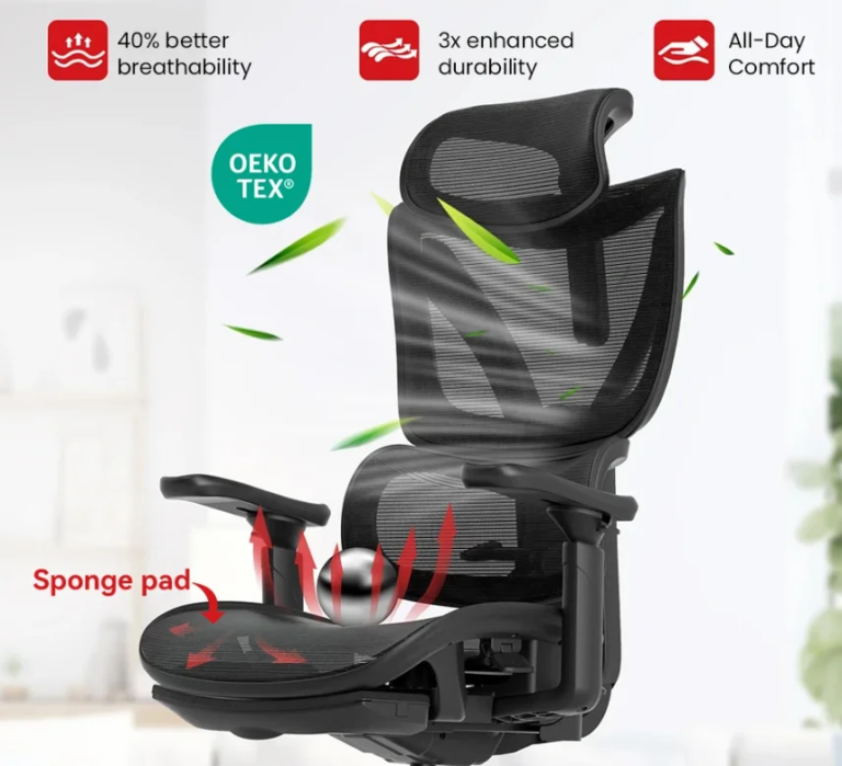 Ergonómia felsőfokon: ACGAM CG-5245M forgószék 7