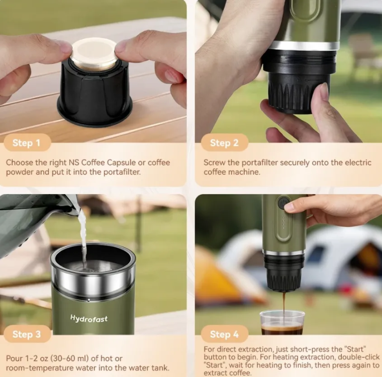 Egy kávéfőző, ami power bank is? A Hydrofast PO-100 zseni 8