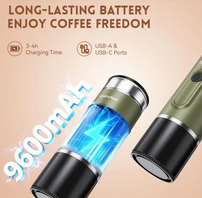 Egy kávéfőző, ami power bank is? A Hydrofast PO-100 zseni 5