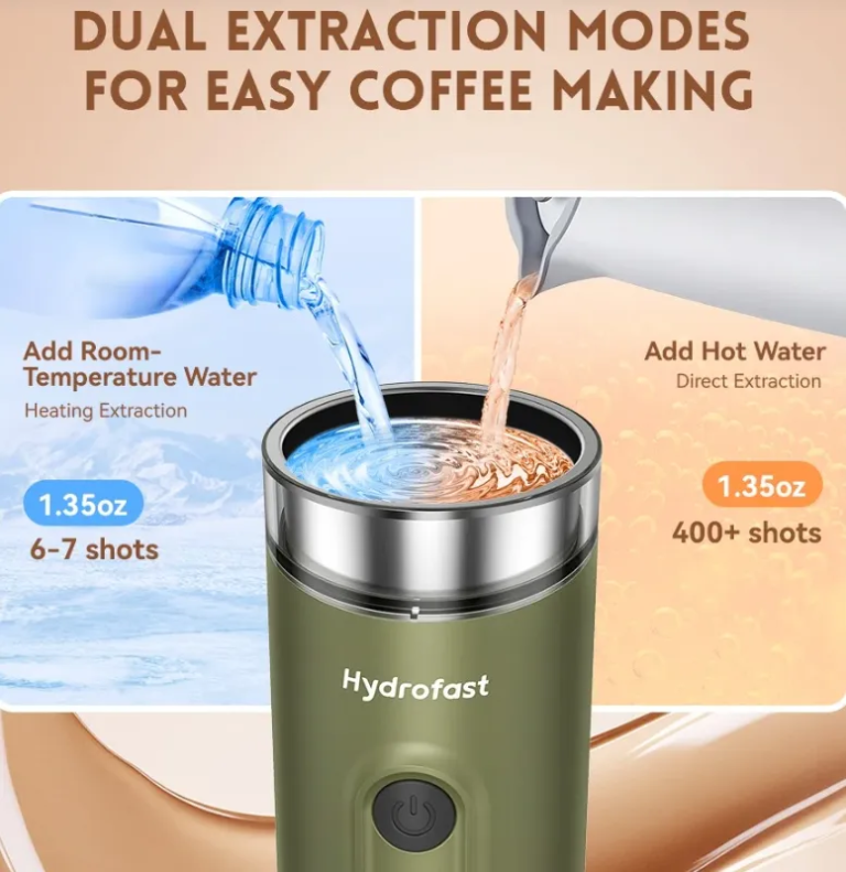 Egy kávéfőző, ami power bank is? A Hydrofast PO-100 zseni 9