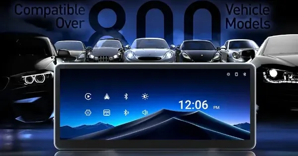 MINIX CP89-HD – 古い車用のスマート ディスプレイ