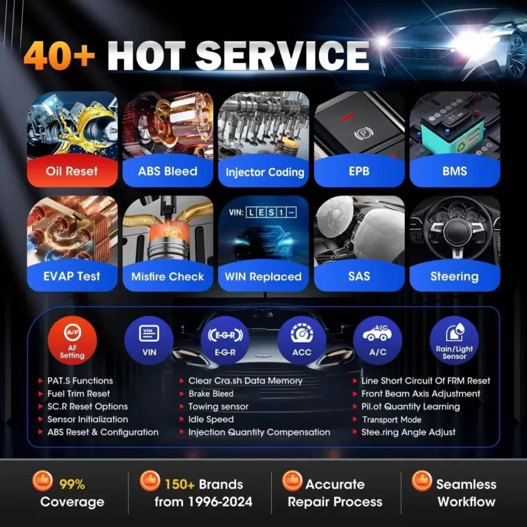 Garázsod új kedvence: Autel MK900-BT diagnosztikai tablet 6