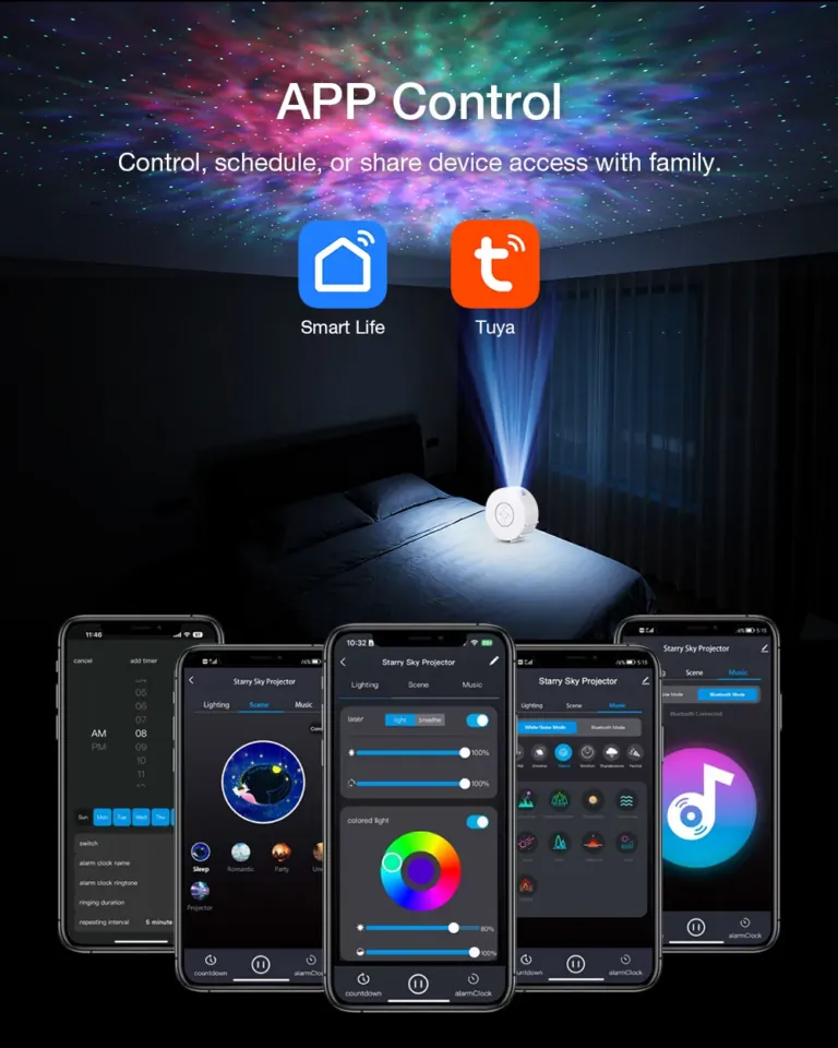 BlitzWill BW-PLT2 okos csillagprojektor mini teszt 3
