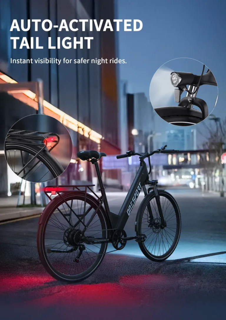 Onesport OT12 elektromos kerékpár – Városi menekülőgép 12