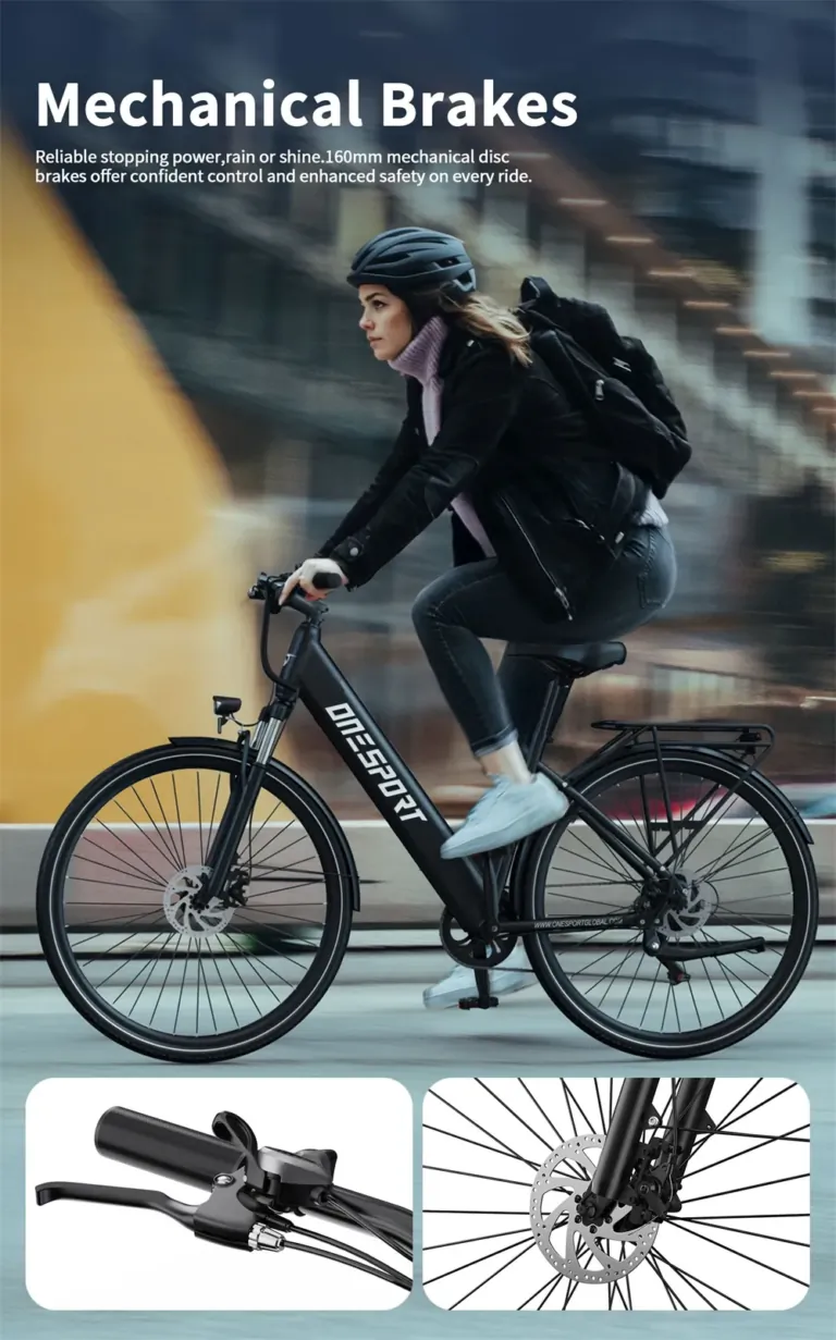 Onesport OT12 elektromos kerékpár – Városi menekülőgép 14