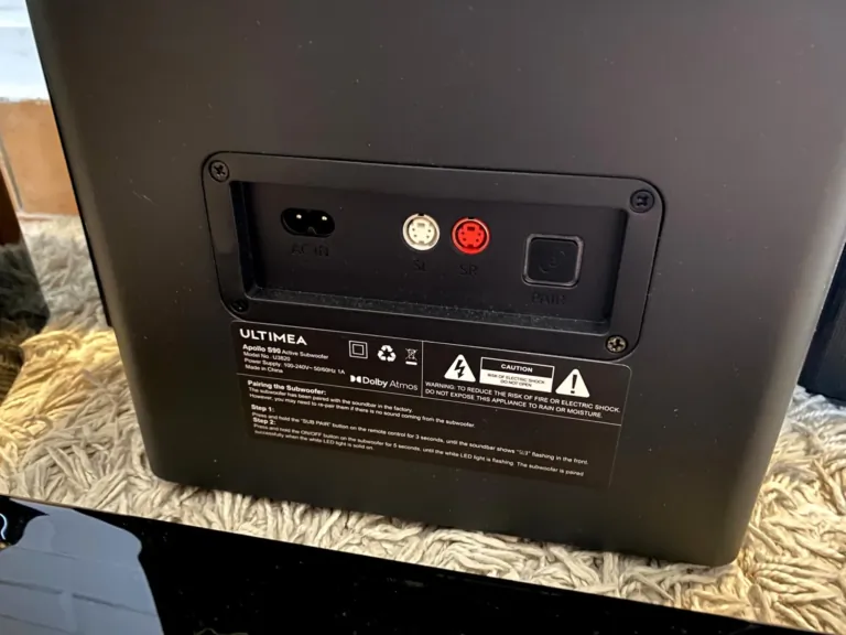 Ultimea Apollo S90 soundbar teszt 6