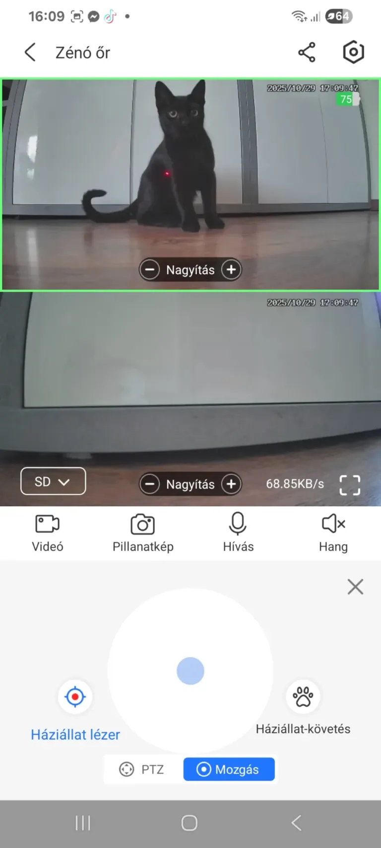 Okos kisállatfigyelő kamera mini teszt 10