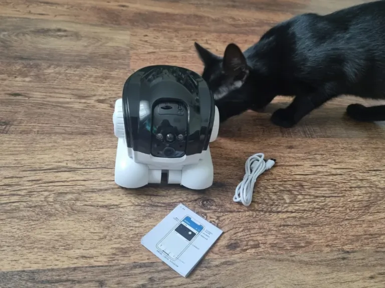 Okos kisállatfigyelő kamera mini teszt 23