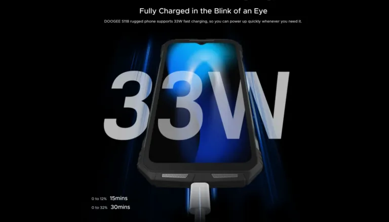 Doogee S118 strapateló = erő, tárhely és állóképesség 6