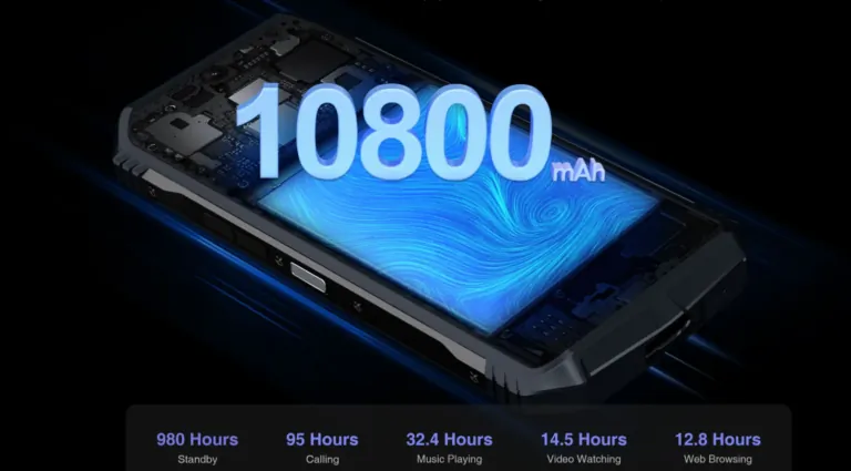 Doogee S118 strapateló = erő, tárhely és állóképesség 7