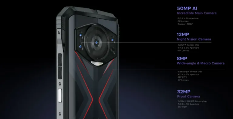 Doogee S118 strapateló = erő, tárhely és állóképesség 9