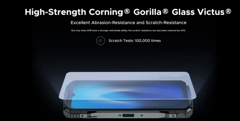 Doogee S118 strapateló = erő, tárhely és állóképesség 11