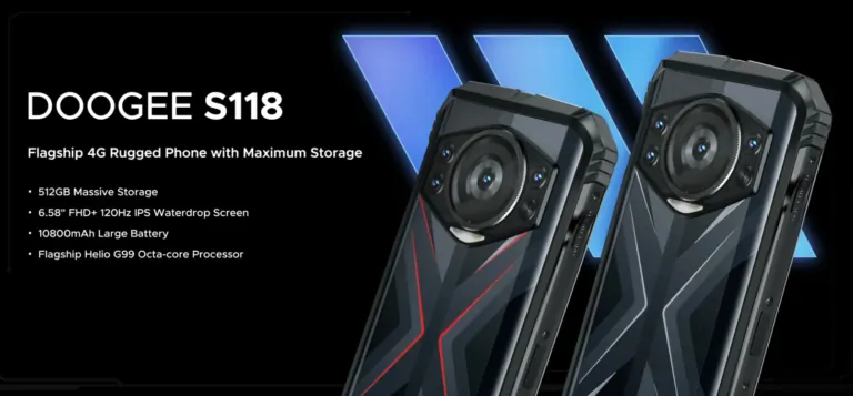 Doogee S118 strapateló = erő, tárhely és állóképesség 4