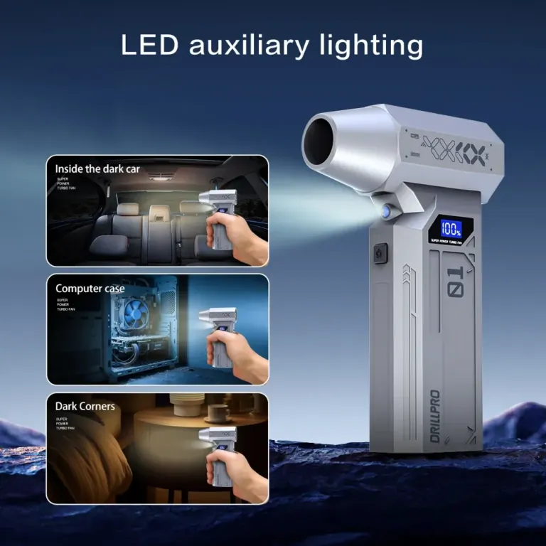 Itt az új Drillpro Z1 légfúvó – Fújd el, ami útban van 9