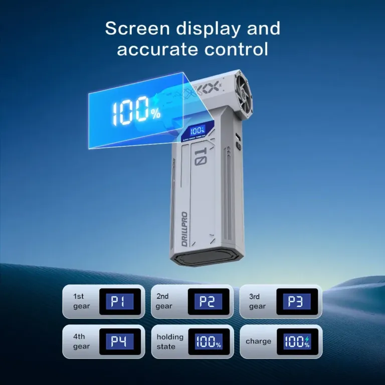 Itt az új Drillpro Z1 légfúvó – Fújd el, ami útban van 10