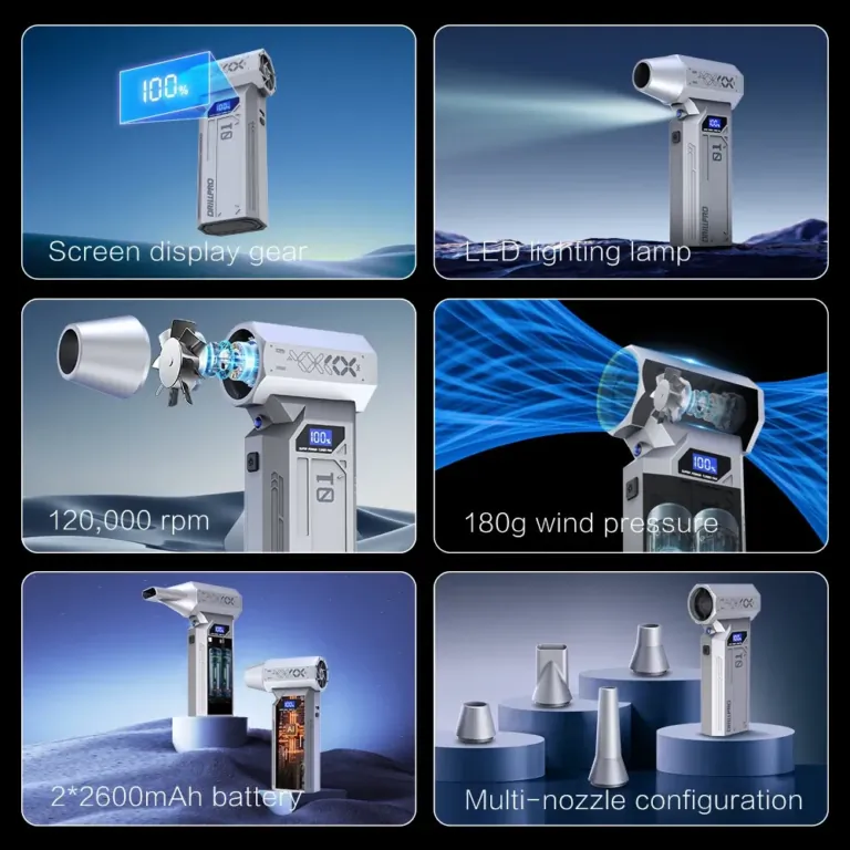 Itt az új Drillpro Z1 légfúvó – Fújd el, ami útban van 4