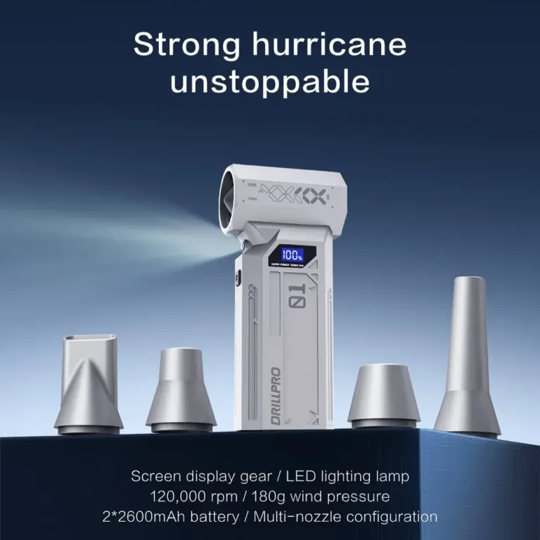 Itt az új Drillpro Z1 légfúvó – Fújd el, ami útban van 11