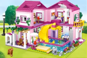 Jégkastélytól virágüzletig – lányos építőkészletek