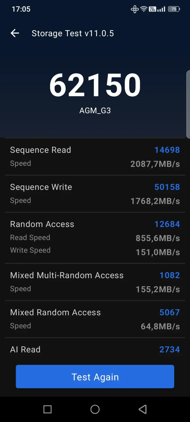 Prueba del teléfono robusto AGM G3 Pro 50