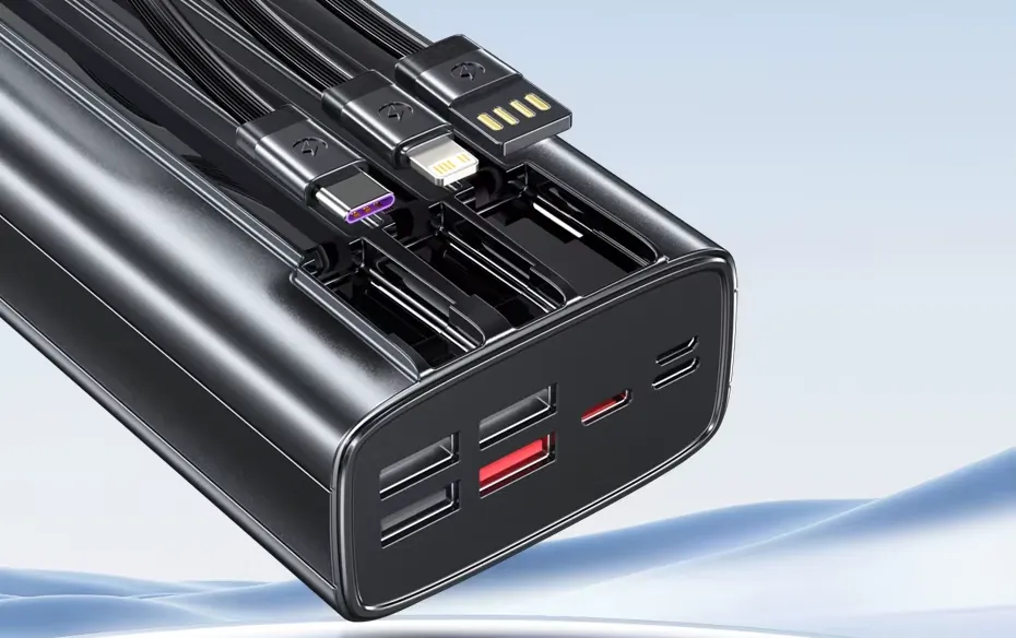 QOOVI power bank amit bekábeleztek, hogy neked ne kelljen 1