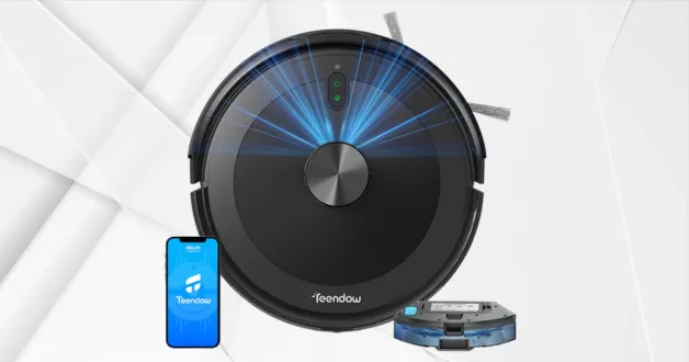 Tisztaság turbó fokozaton: Teendow D10S robotporszívó 1