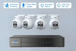 Hiseeu PK-4YHD685 kamerarendszer: nem marad titokban semmi