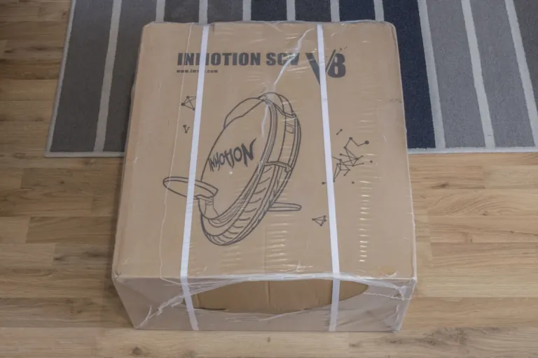 Inmotion V8S elektromos egykerekű teszt 2