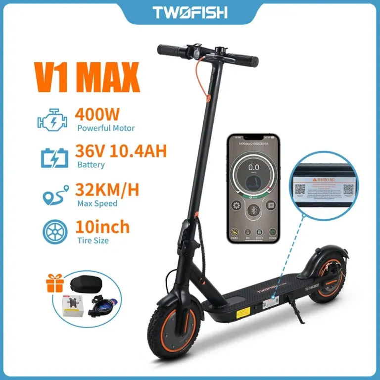 TWOFISH V1 MAX e-roller – Turbózd fel a mindennapi utakat 9