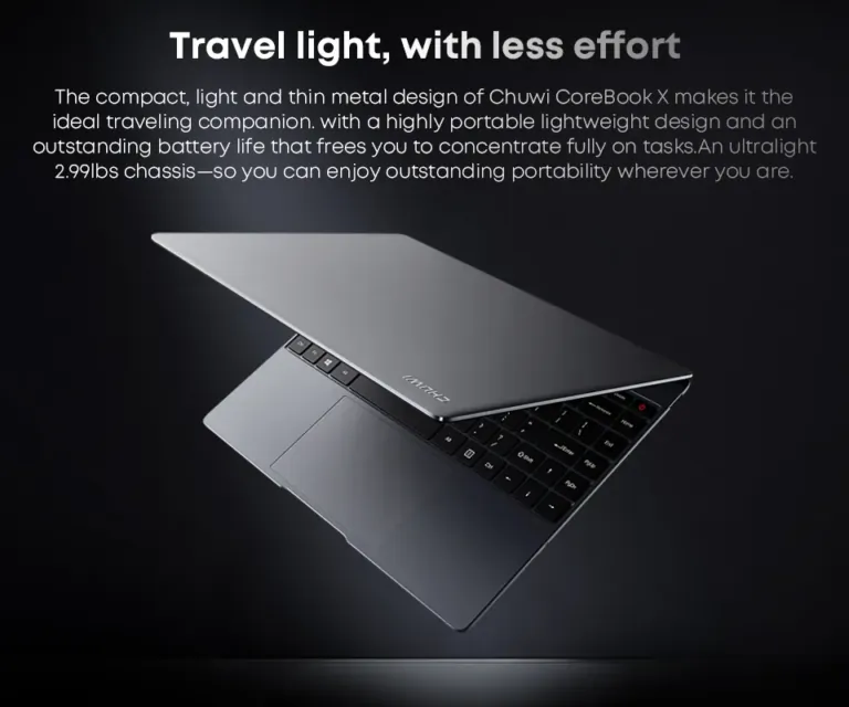 Chuwi CoreBook X laptop – Napi melóra született 12