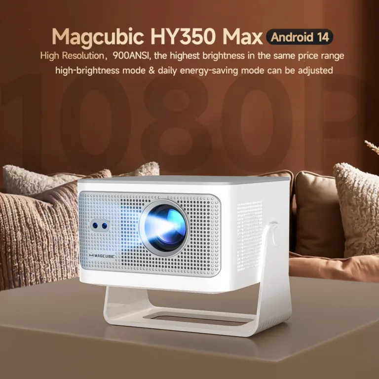 Popcornt elő, a Magcubic HY350 Max elkezdte a vetítést 4