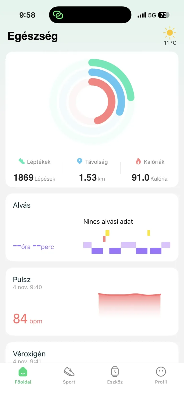 Zeblaze Stratos 4 okosóra teszt 22