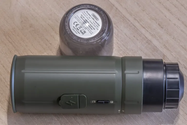 Hibrew H4C portable coffee maker test 8