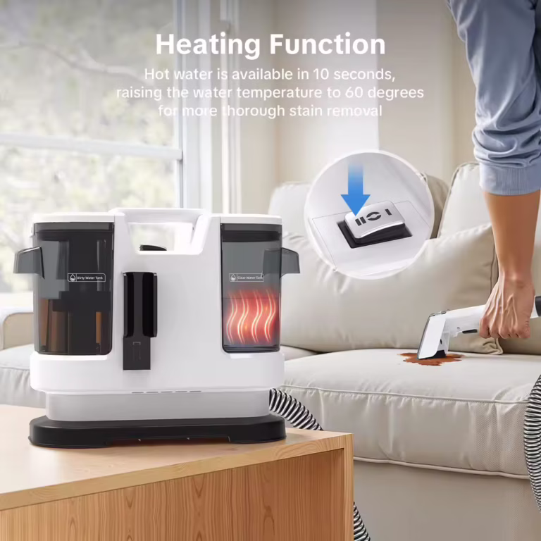 A Lubluelu V8 szőnyegtisztító nagyon olcsó, de hatékony 7