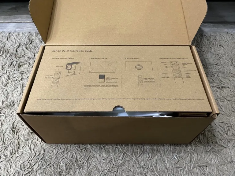 Wanbo Cube 2 Pro projektor teszt 11