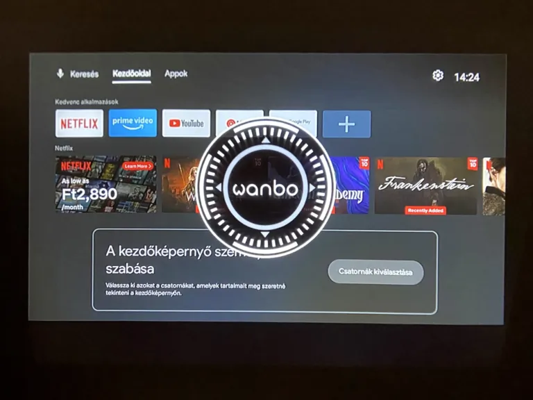 Wanbo Cube 2 Pro projektor teszt 22