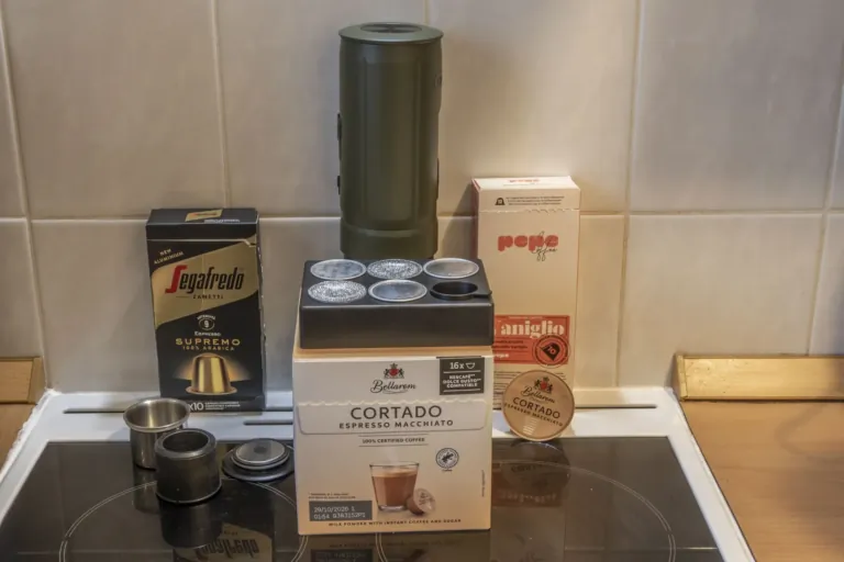 Hibrew H4C portable coffee maker test 18